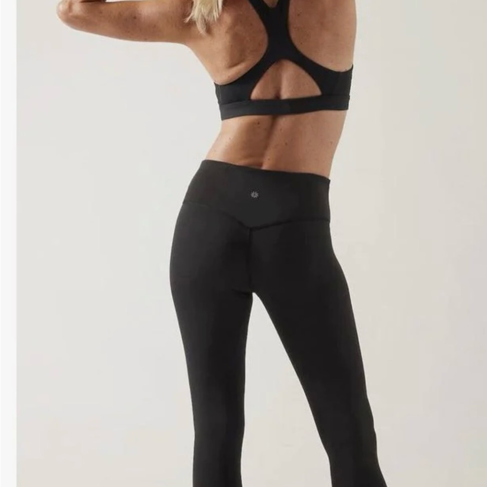7/8 athleta elation black leggings
